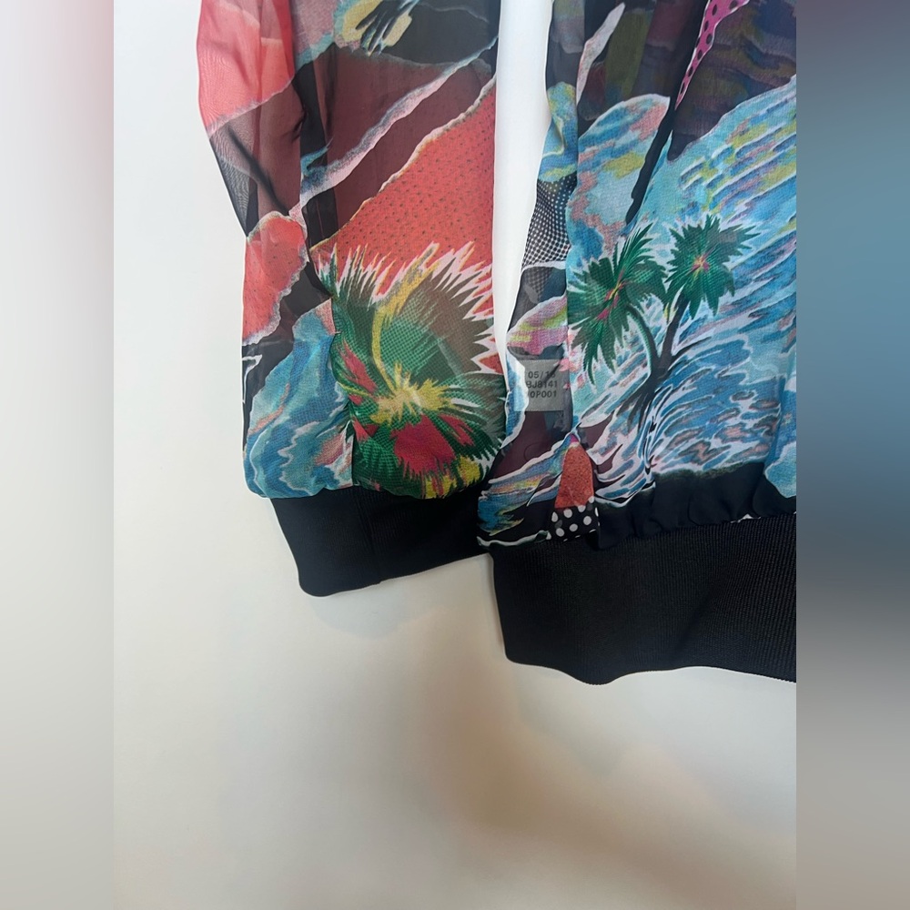 Adidas Originals x Farm Rio Venice Beach Tropical Mesh Bomber‎ SAMPLE Ed Rare - Picture 16 of 16